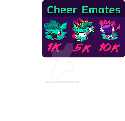 Bit Emotes For My Twitch By Bajagryphon On Deviantart