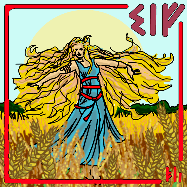 Siv - the Earth Goddess by PeKj on DeviantArt