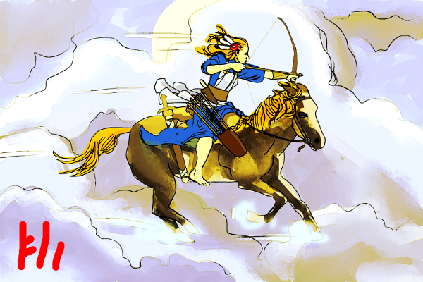 Valkyrie Rider in the Sky by PeKj on DeviantArt