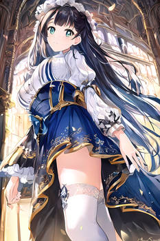 Beautiful Anime kawaii cute fantasy Princess Girl