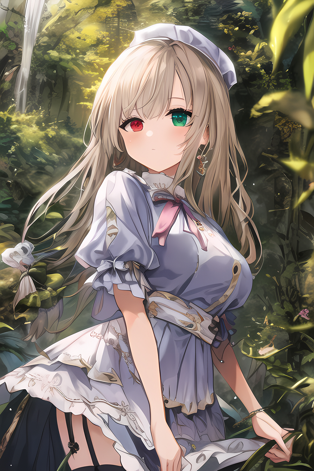 Beautiful Anime kawaii cute fantasy maid Girl by SianWorld on