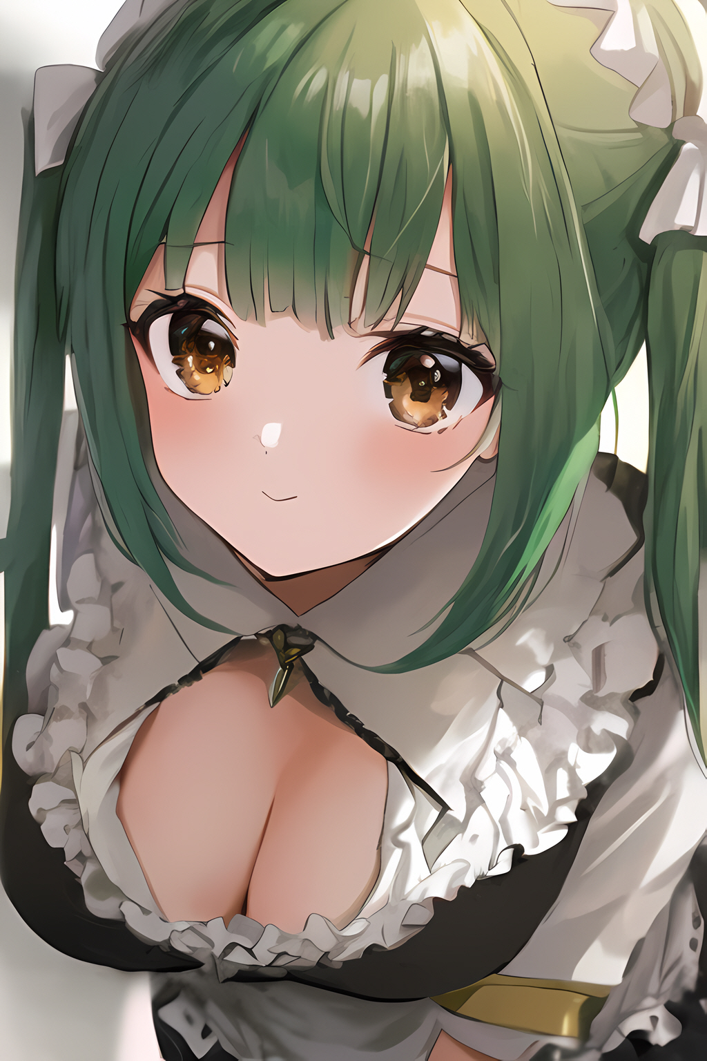 Beautiful Anime kawaii cute fantasy maid Girl by SianWorld on