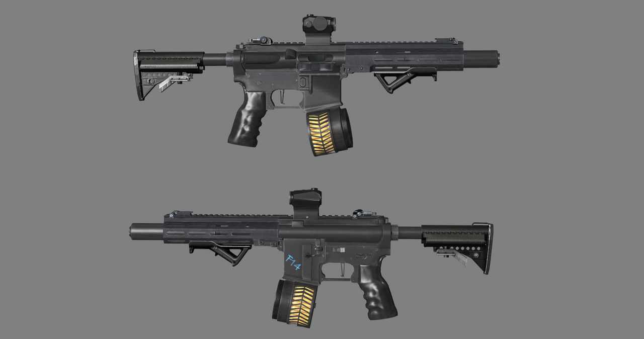 Compack Ar AR-15 Compact Custom (WIP) by jebirun on DeviantArt