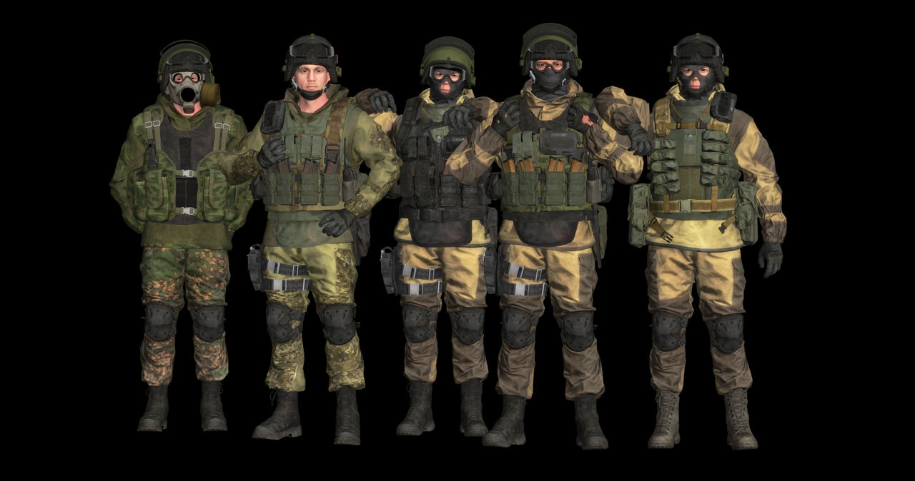 Spetnaz Pack 90% progress... by jebirun on DeviantArt
