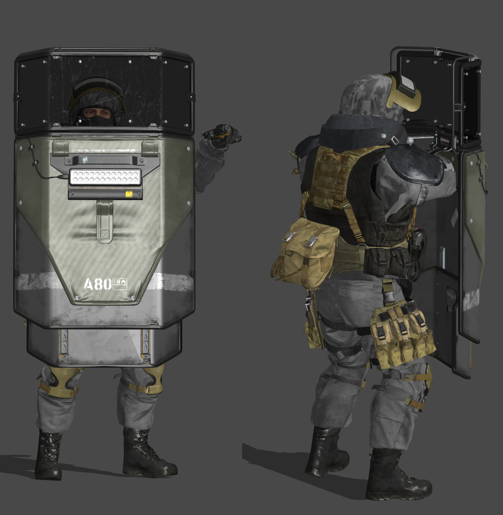 Riot Shield CODMW by jebirun on DeviantArt