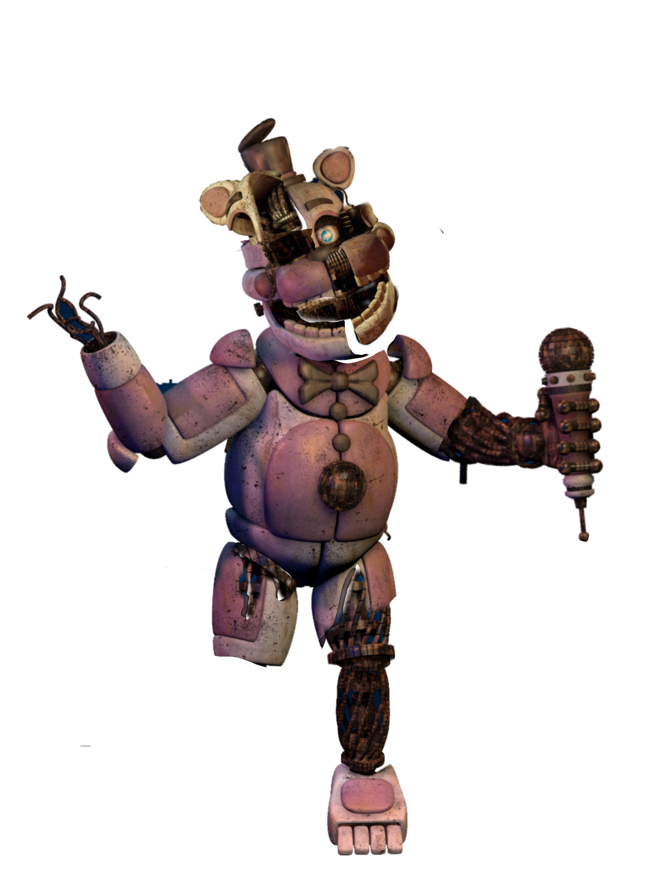 Swapped withered foxy by fnafspeedfan2 on DeviantArt