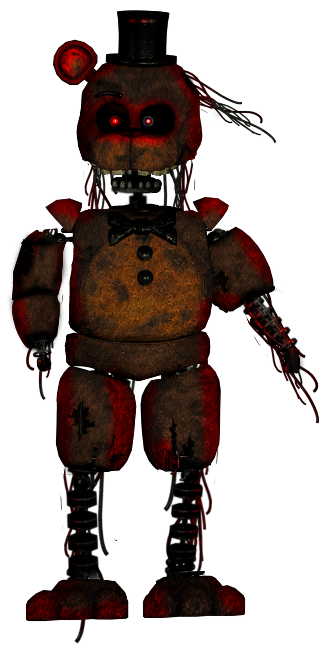 Ignited freddy fazbear by fnafspeedfan2 on DeviantArt