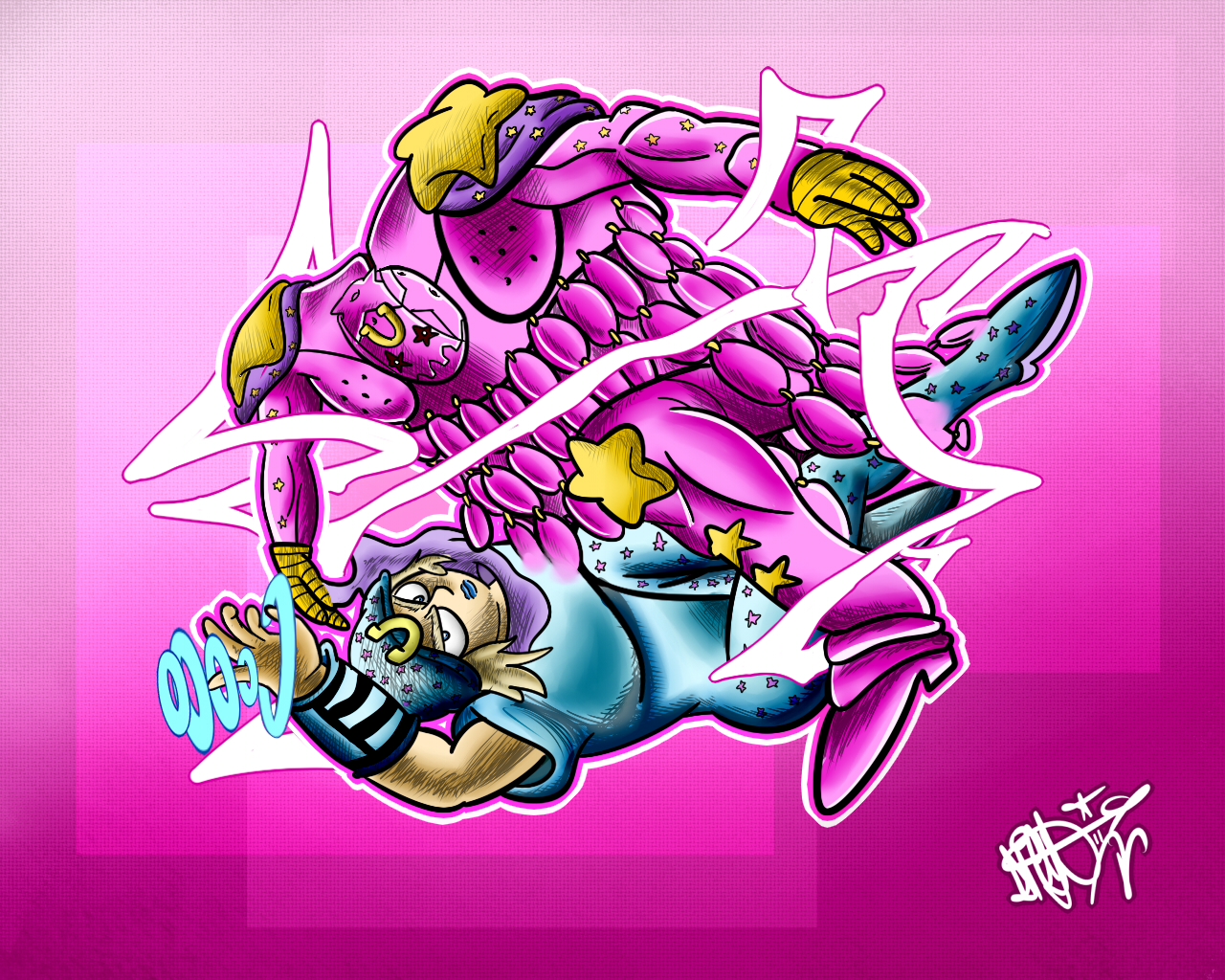 Stand JJBA: Tusk ACT 4 (Johnny Joestar) by Raul-rosario on DeviantArt