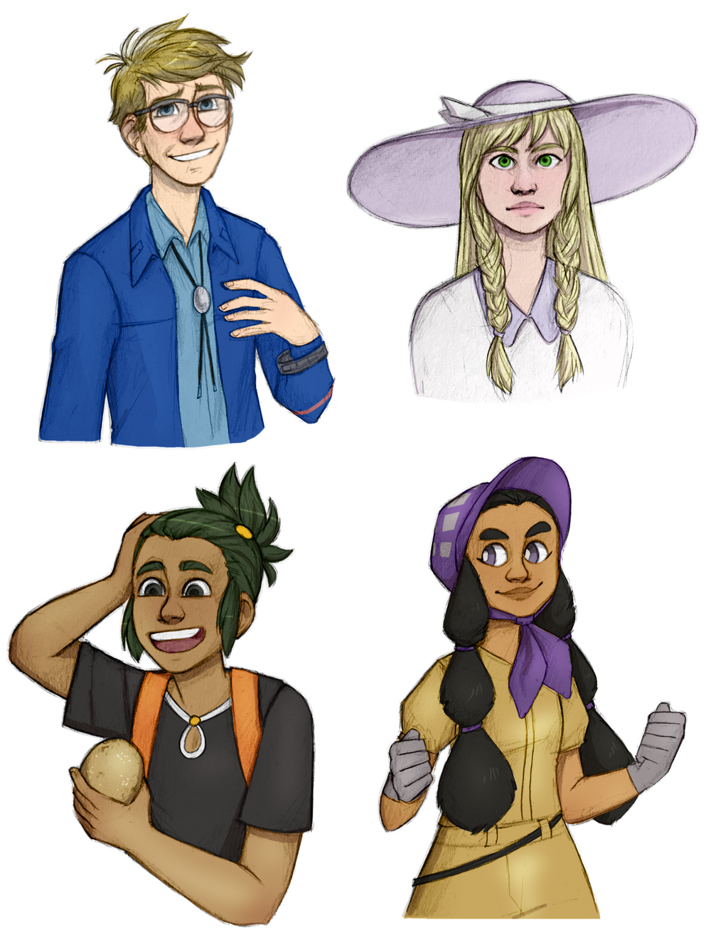 Pokemon Sun Moon Character Doodles By Blairaptor On Deviantart Pokemon Sun Moon Character Doodles By Blairaptor On Deviantart
