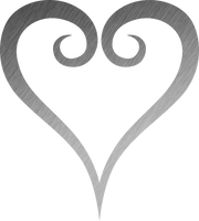 Kingdom Hearts Logo Heart