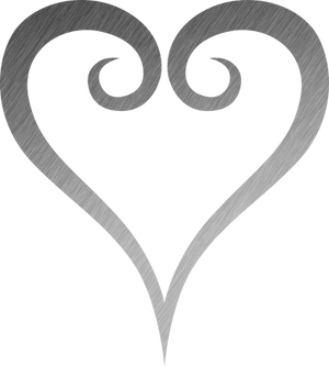 Kingdom Hearts Logo Heart