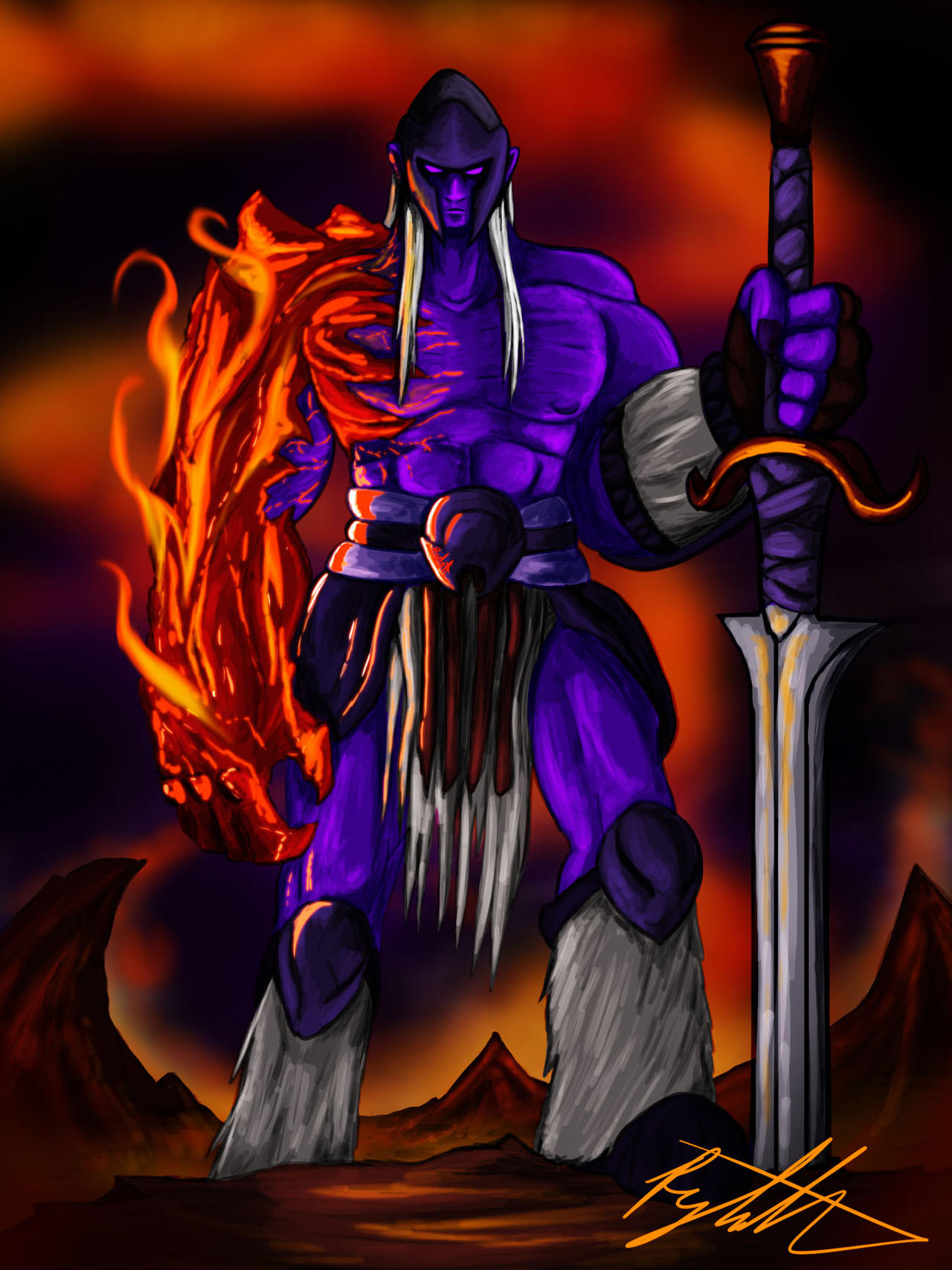 Dodan Dodan, Dreadflame Colossus by Inudono19 on DeviantArt