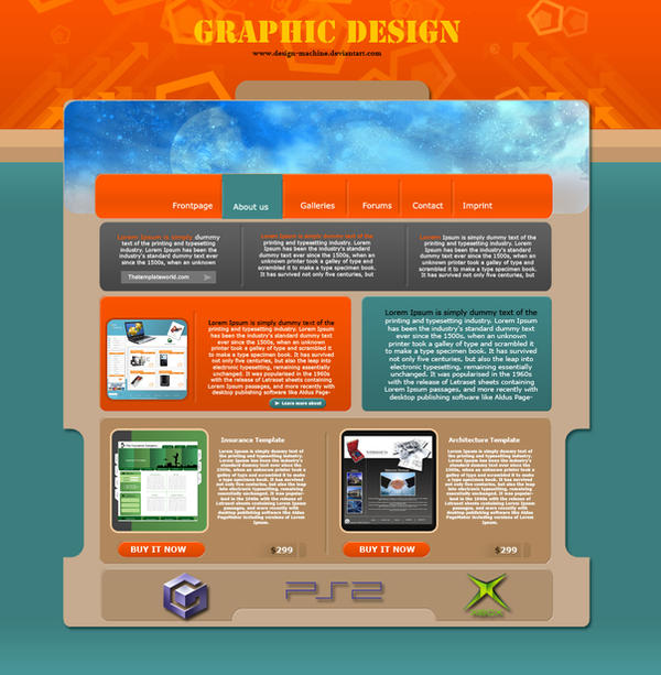 Computer Template Design Graphics graphic design template by design-machine on DeviantArt