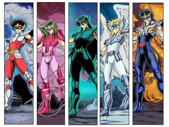 Knights of the Zodiac- Prints for sale