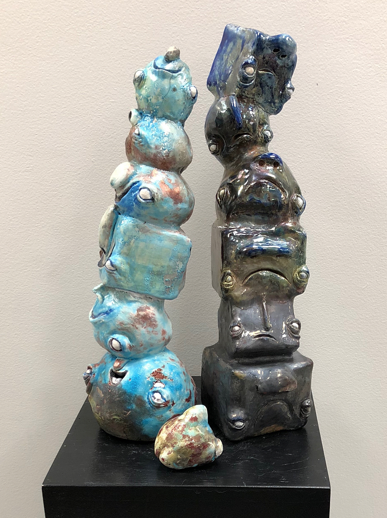 Raku Faces by Pearces-Pieces on DeviantArt