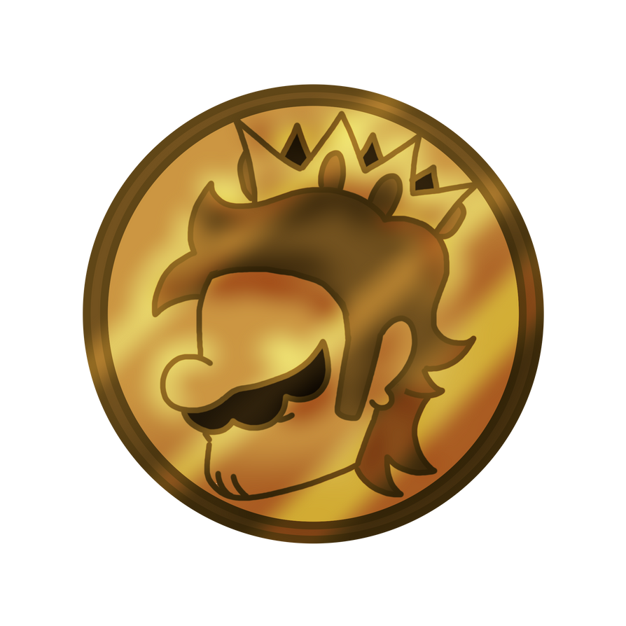 Coin Mario Deviantart Marioking coin by VincArtist on DeviantArt