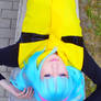 Namek Bulma cosplay (Dragon Ball Z)