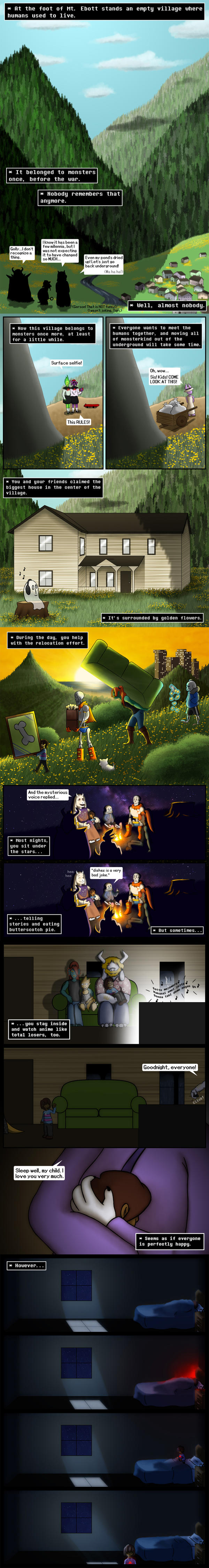 REFUSE pg 1-5 (Happy Birthday, UNDERTALE!)