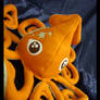 Orange Squid Plush 1 d