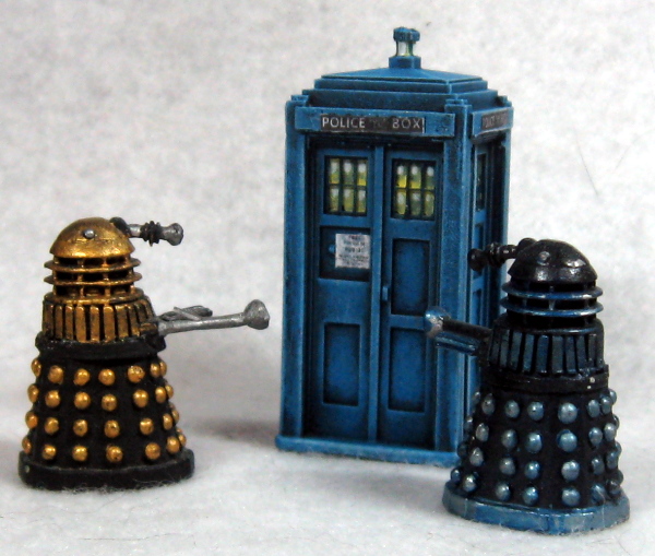 Daleks and TARDIS