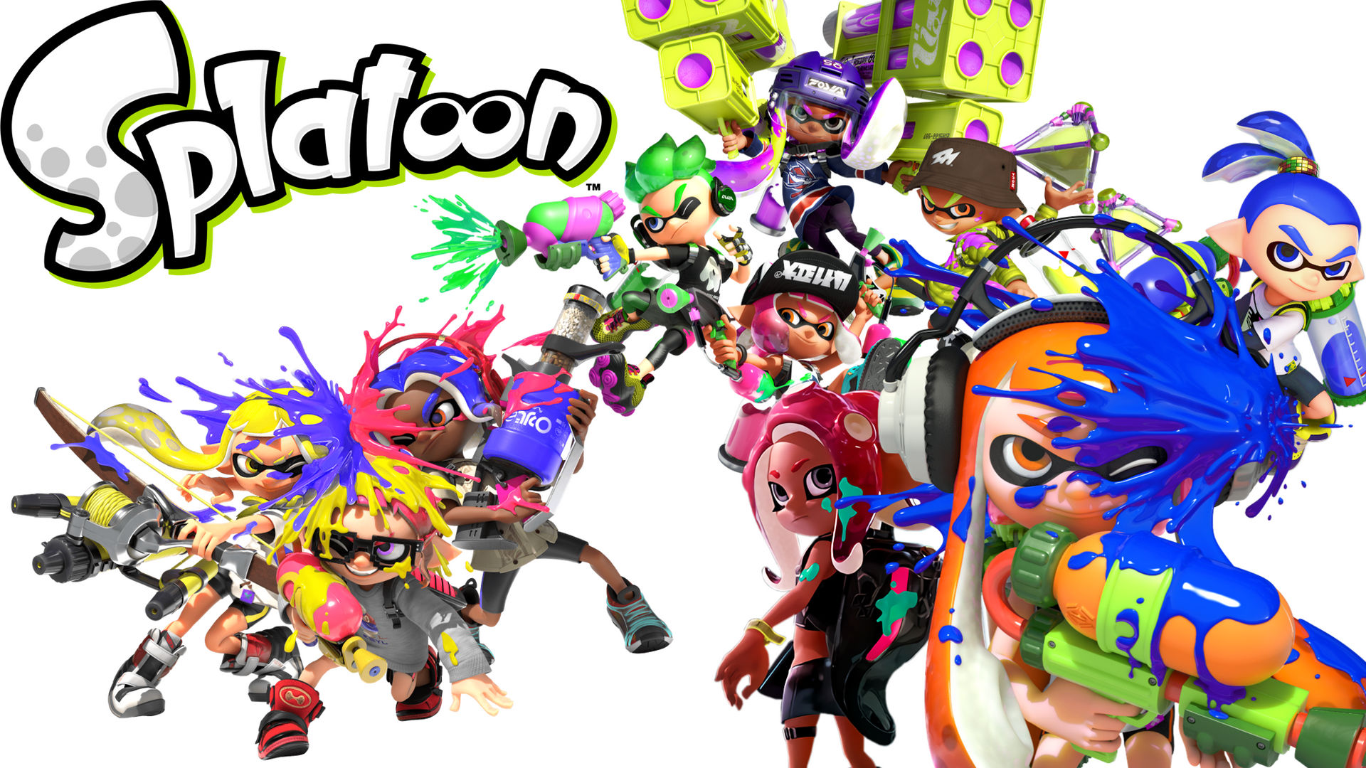 Splatoon Trilogy Tribute by Dinomightee on DeviantArt
