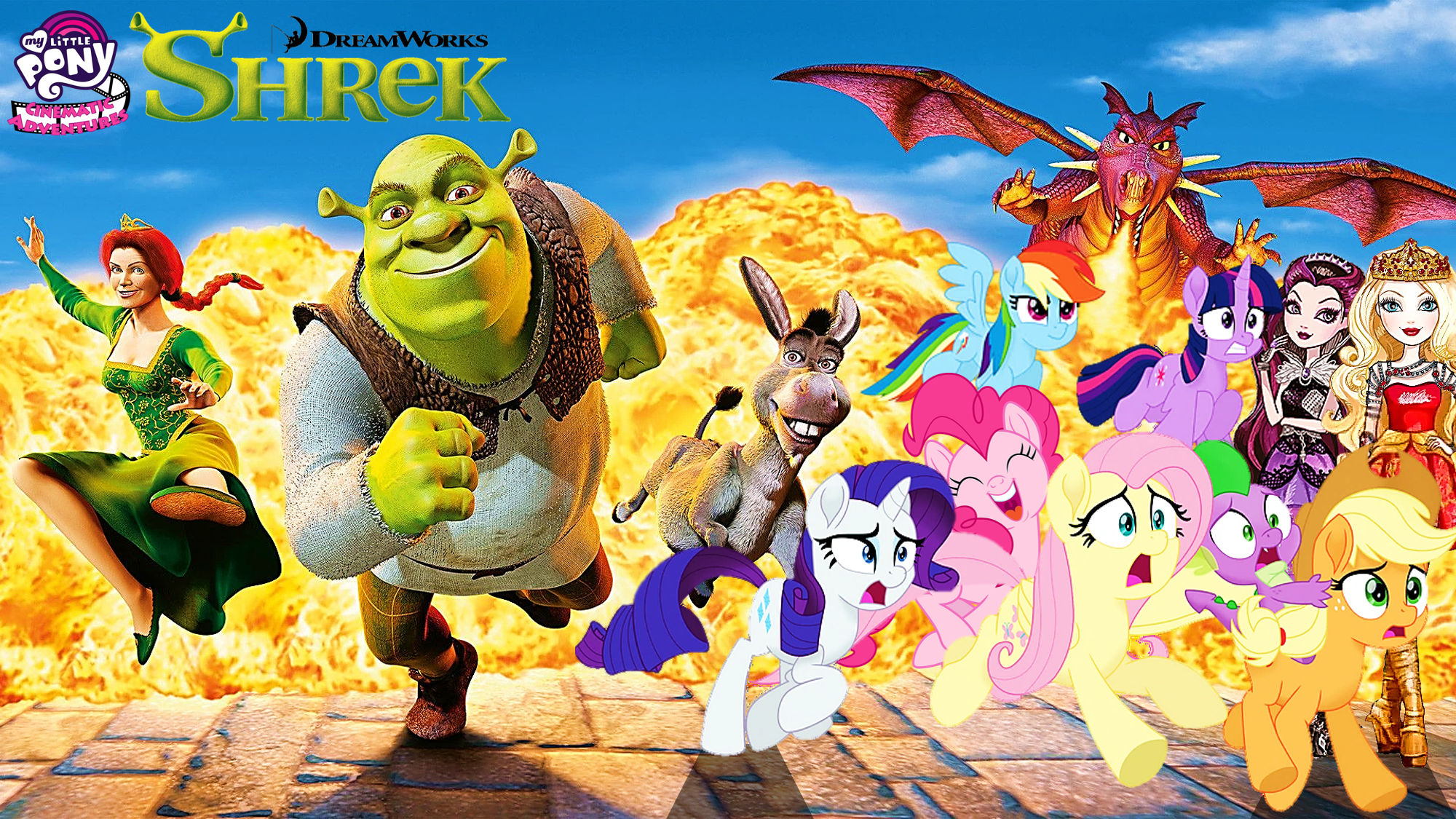 Mlp C.A: Shrek (ft. Special Guests) by Dinomightee on DeviantArt