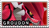 Groudon Stamp by Itzagual
