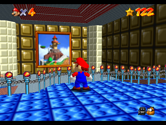 Super Mario 64 Odd rail