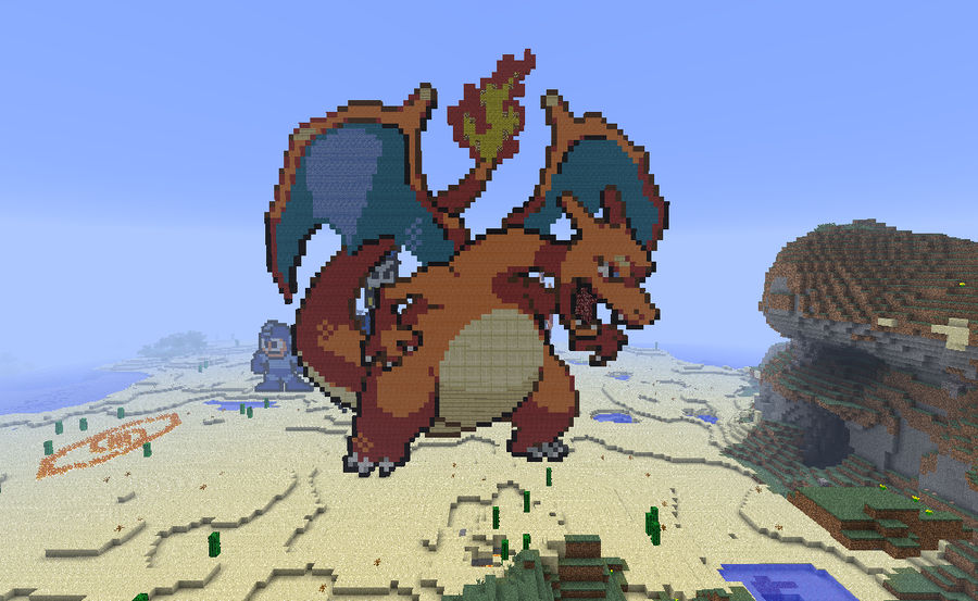 Minecraft Charizard by KalleKaniini on DeviantArt