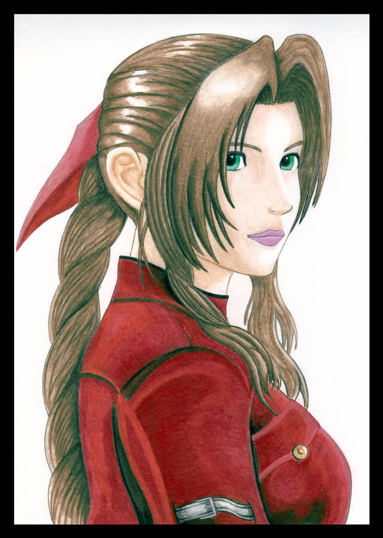Aerith sketch by Zartrew on DeviantArt