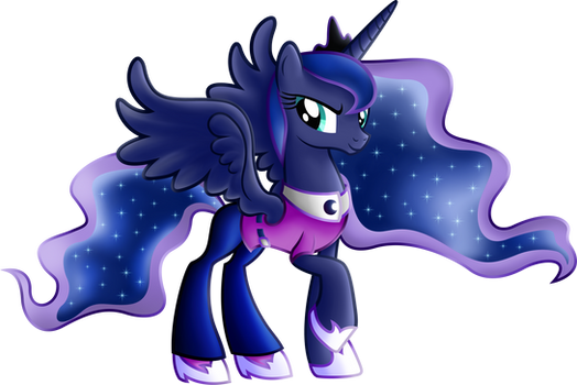 Princess Luna Equestria Girls casual clothes.