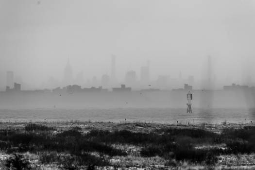 NYC foggy morning..