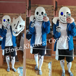 my Sans cosplay