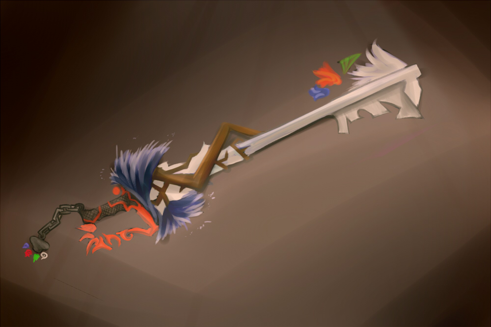 Elemental Keyblade by Galvin-wolf