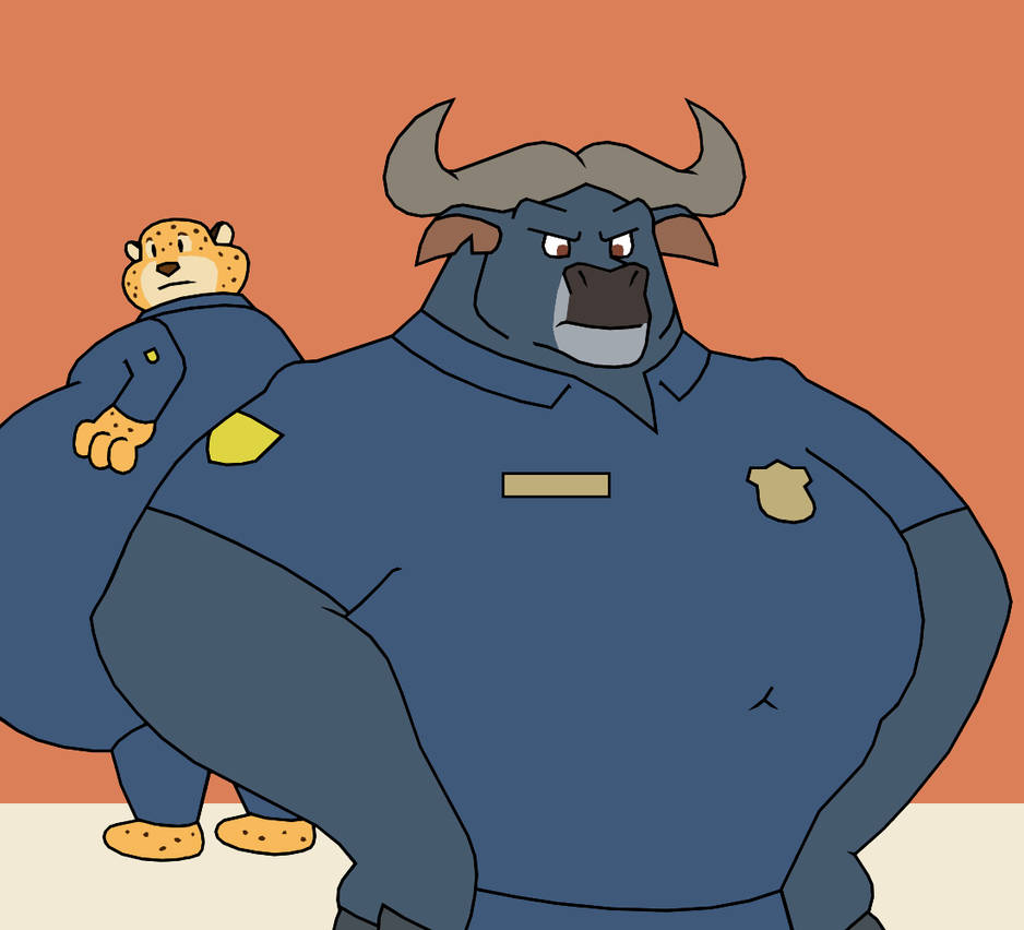 Buff Chief Bogo by ElementalFurries on DeviantArt