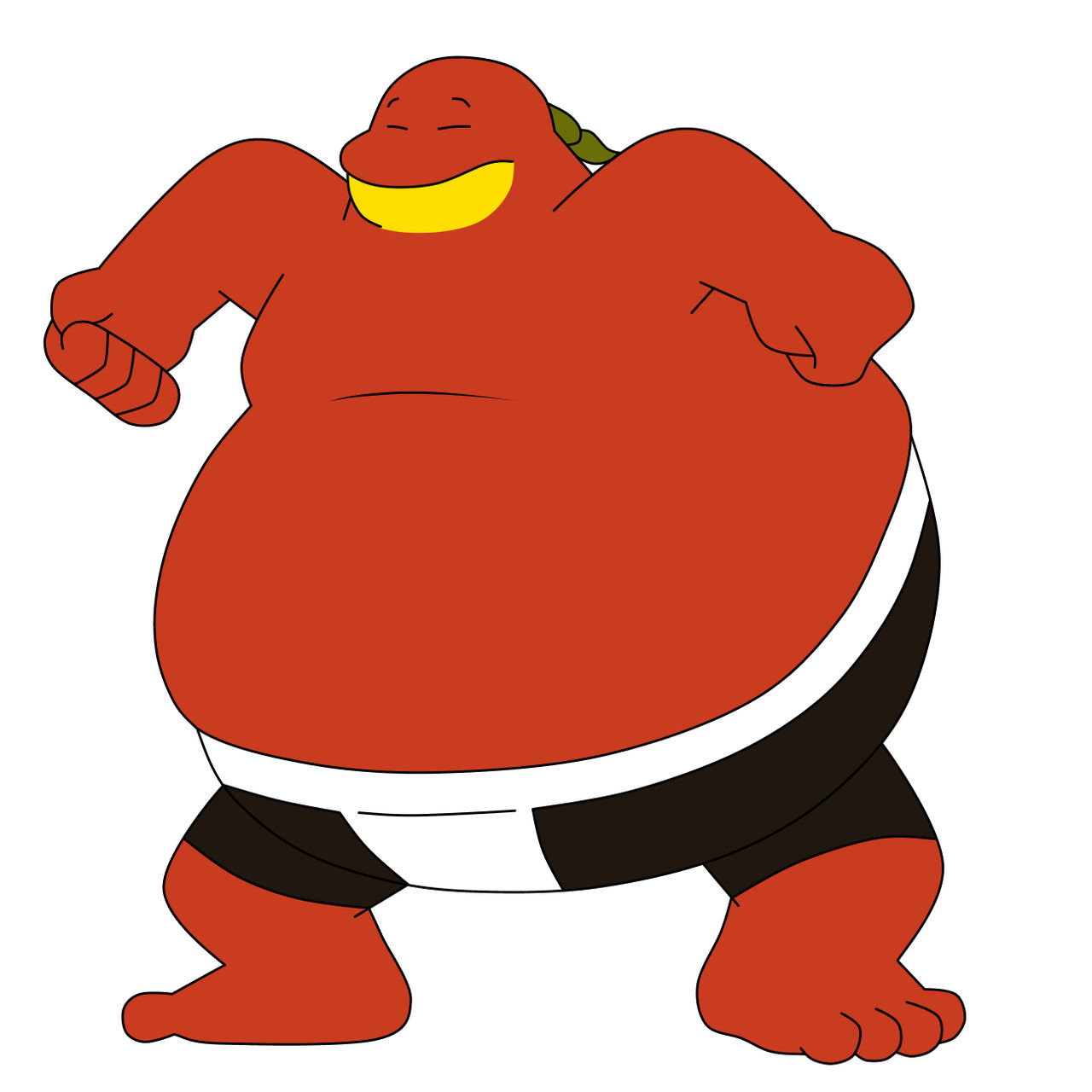 Pokemon Sumo Deviantart Sumo Toad by ElementalFurries on DeviantArt
