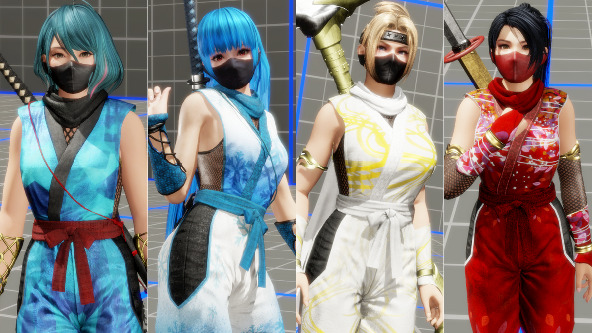 Doa6 Ninja Pack by AlexMods23 on DeviantArt
