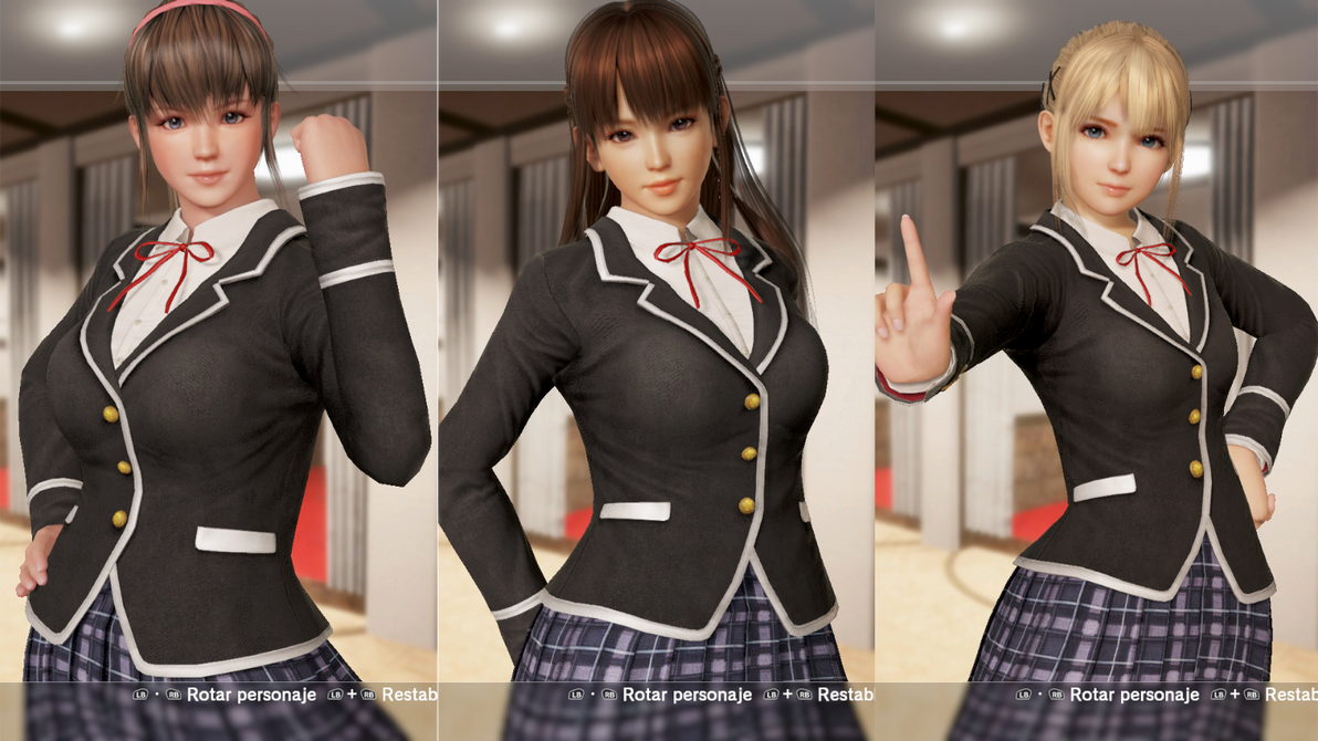 Doa6 Shcool uniform DLC 1 by AlexMods23 on DeviantArt