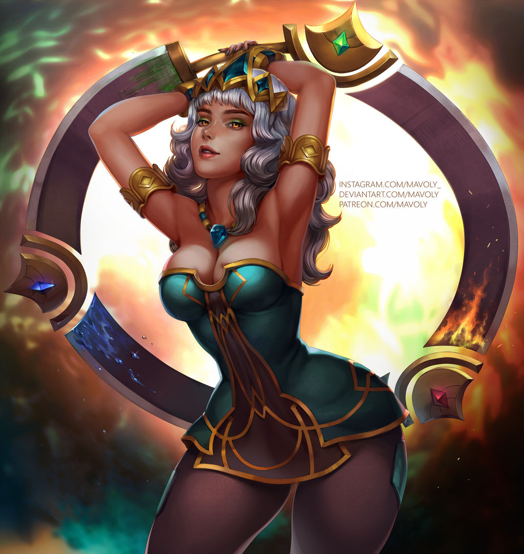 Qiyana, LOL (Designed by Louis Vuitton) by MorganeOMG on DeviantArt