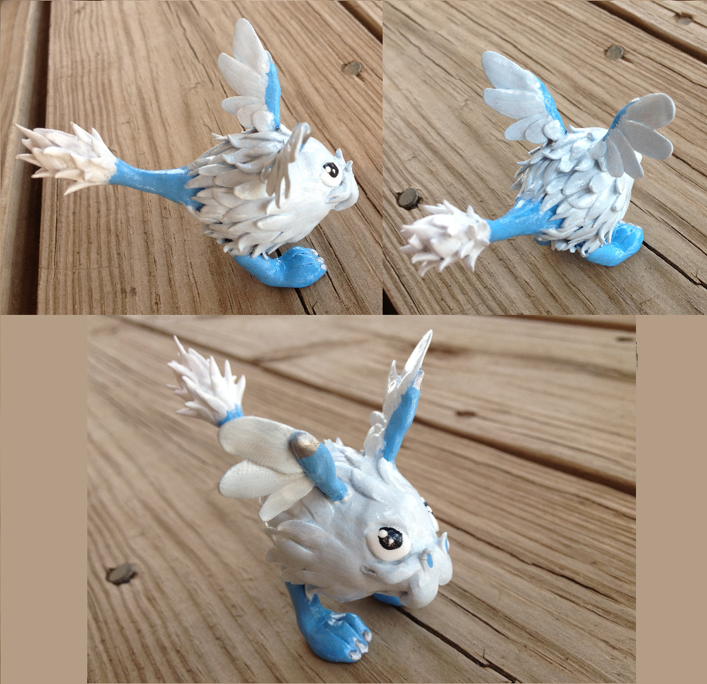 Baby Snow Dragon