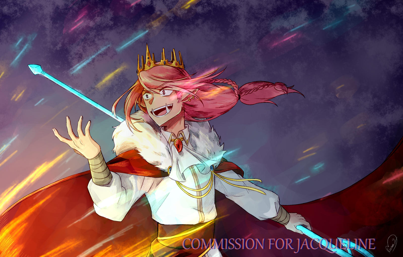 Technoblade Animation Commission-Technoblade(DreamSMP) by KyukiSky on DeviantArt