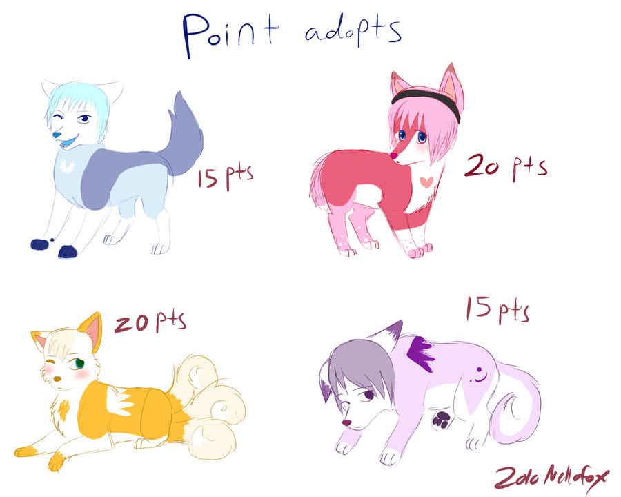 Point adopts- Colorful Canines