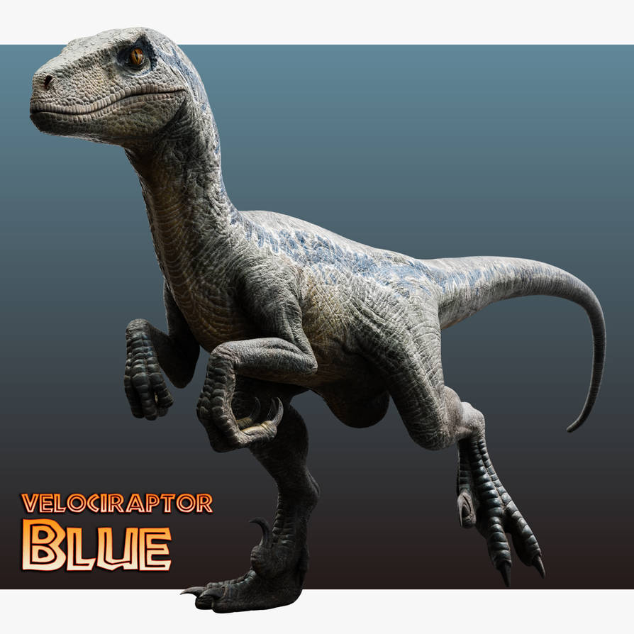 Jurassic World Velociraptor - Blue by Benjee10 on DeviantArt