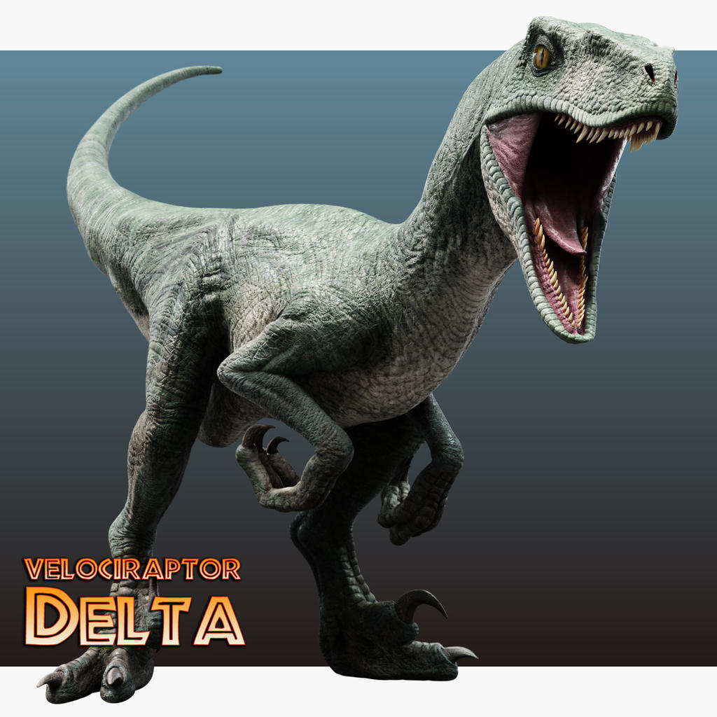 Jurassic World Velociraptor - Delta by Benjee10 on DeviantArt