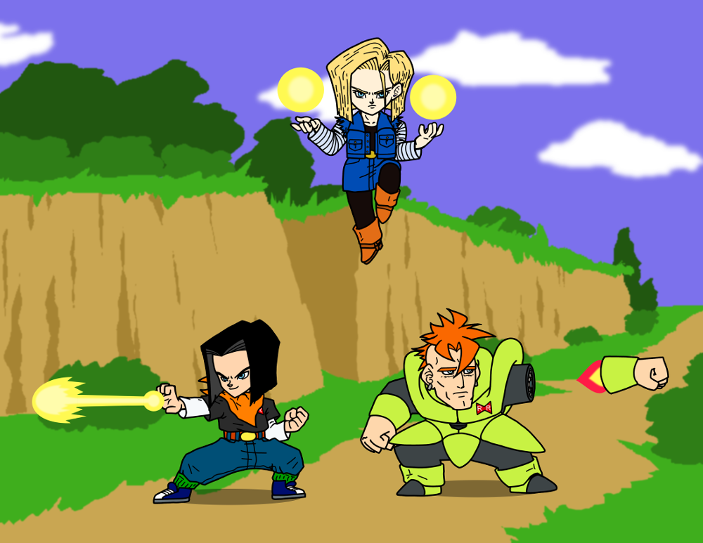 Red Ribbon Androids by Leo-alostcause on DeviantArt