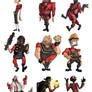 Team fortress 2 RED Team (cartoon)