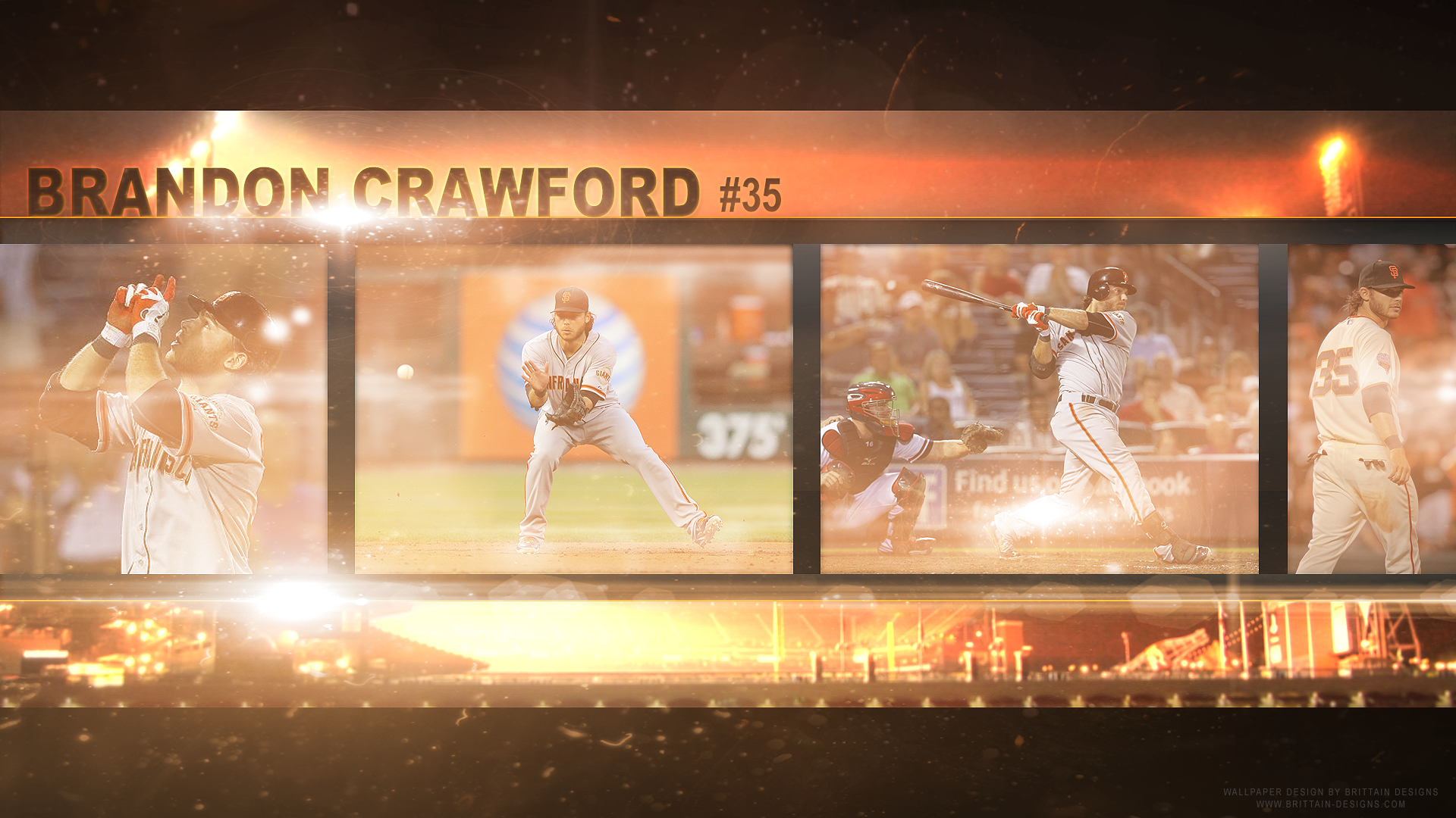 HD wallpaper: San Francisco Giants, ATandT Park, Major League Baseball, Brandon  Crawford