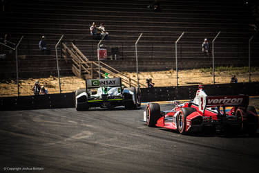 In Turn 2 Indy Race at Sonoma by BrittainDesigns