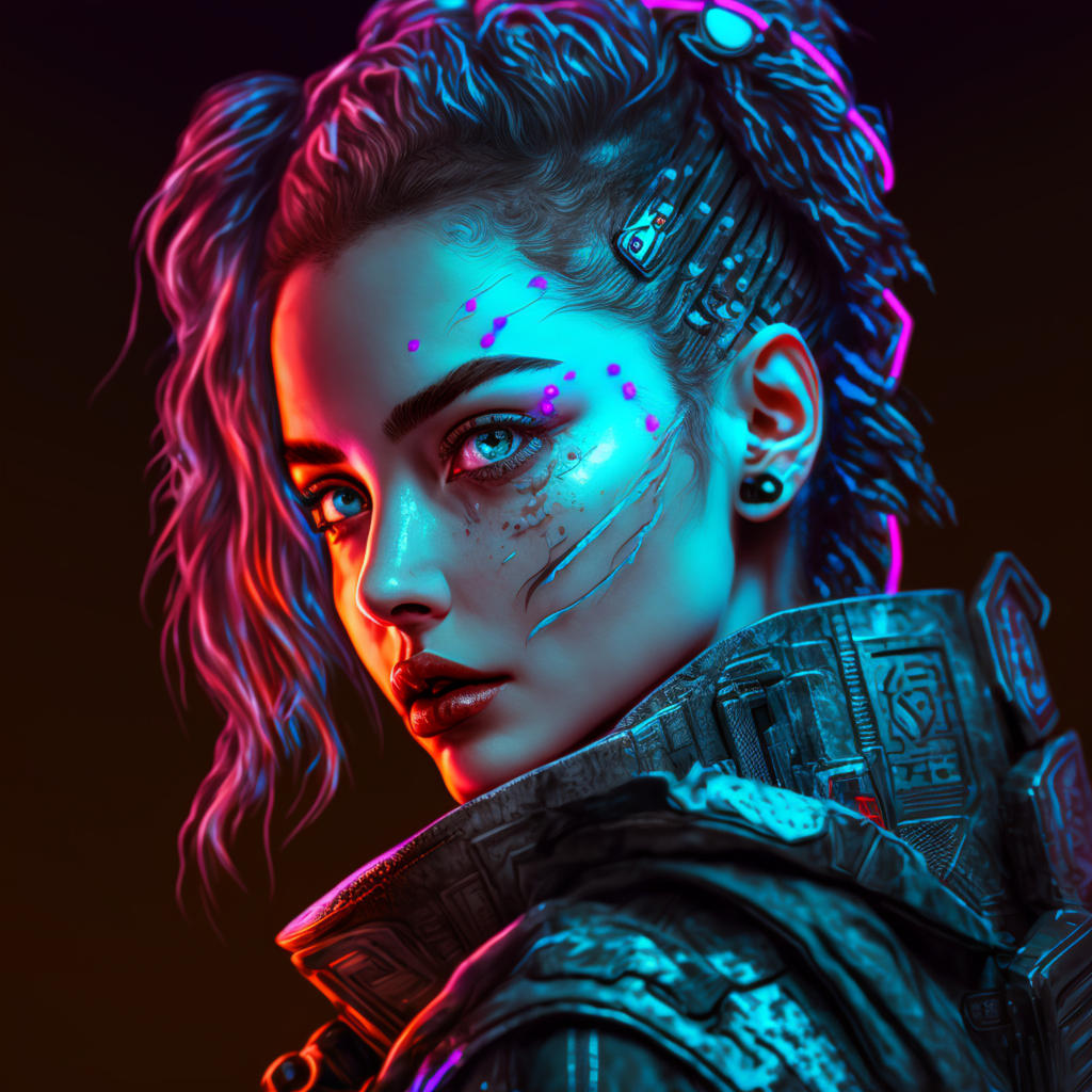Female V Wallpaper 4K, Neon, Cyberpunk 2077
