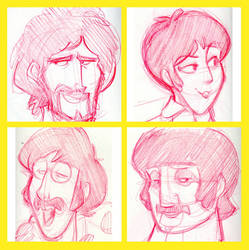 Yellow Submarine sketches